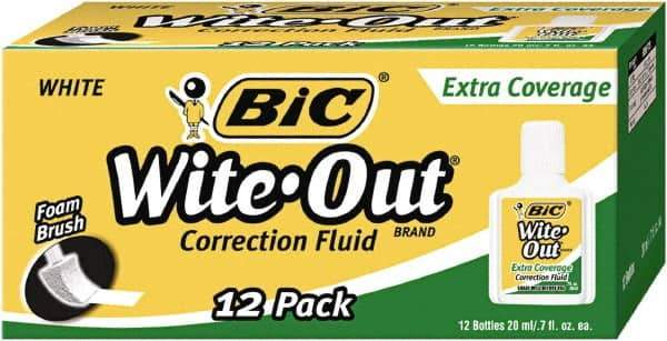 Bic - Correction Fluids Foam Applicator - 20 ml - Industrial Tool & Supply