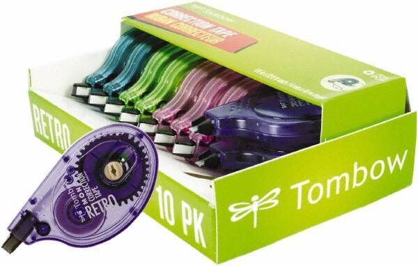 Tombow - 1/6" x 394" Correction Tape Non-Refillable - Industrial Tool & Supply