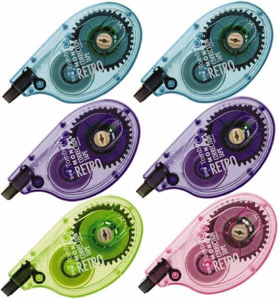 Tombow - 1/6" x 394" Correction Tape Non-Refillable - Industrial Tool & Supply