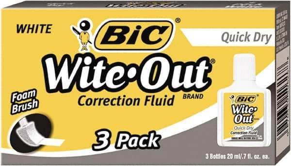 Bic - Correction Fluids Foam Applicator - 20 ml - Industrial Tool & Supply