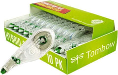 Tombow - 1/6" x 394" Correction Tape Non-Refillable - Industrial Tool & Supply