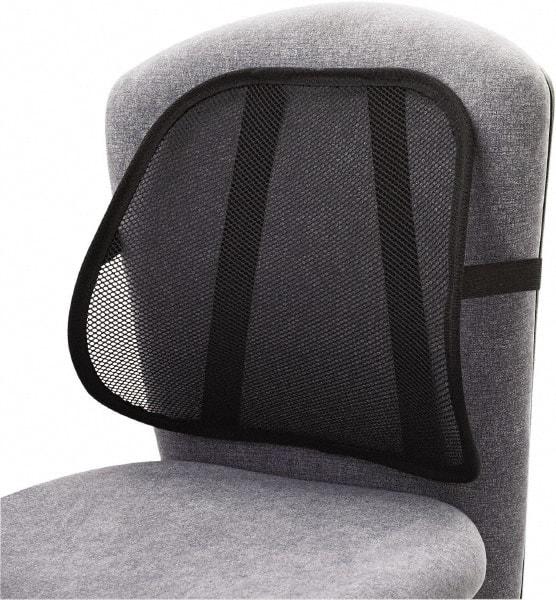 Safco - Black Backrest - For Chairs - Industrial Tool & Supply