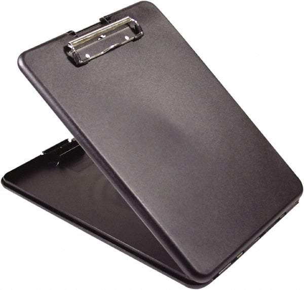 Saunders - 1-1/4" Long x 9-1/2" Wide, Clip Board - Black - Industrial Tool & Supply