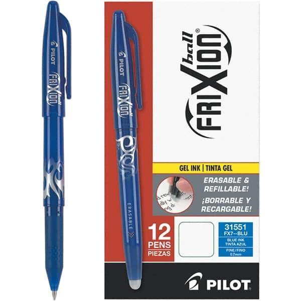 Pilot - Conical Gel Roller Ball Pen - Blue - Industrial Tool & Supply