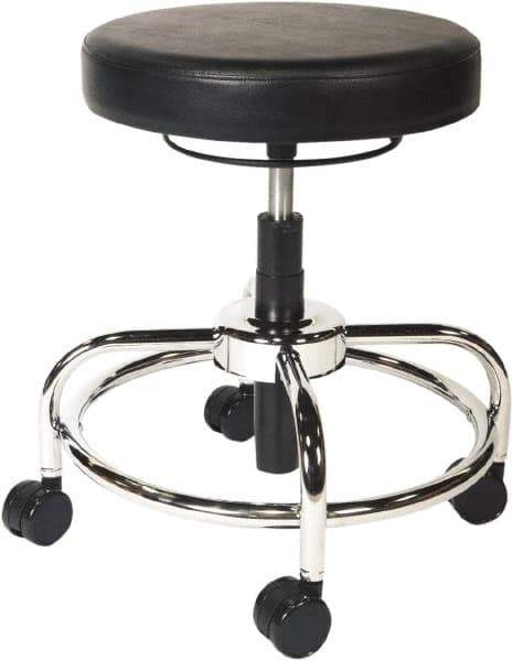 ALERA Plus - Swivel & Adjustable Stools Type: Adjustable Height Stool Base Type: Swivel - Industrial Tool & Supply