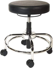 ALERA Plus - Swivel & Adjustable Stools Type: Adjustable Height Stool Base Type: Swivel - Industrial Tool & Supply