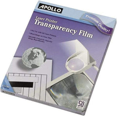 Apollo - Transparency Films & Sleeves Audio Visual Conference Accessory Type: Transparency Sleeves For Use With: Laser Copiers; Laser Printers - Industrial Tool & Supply