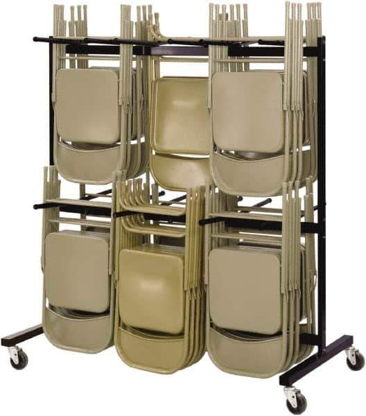 Safco - 84 Chairs Capacity Two-Tier Chair Cart - Use for Folding Chairs - Industrial Tool & Supply