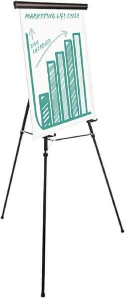 Universal One - Heavy-Duty Adjustable Easel - 69" High - Industrial Tool & Supply