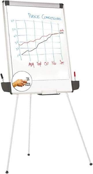 UNIVERSAL - Dry Erase Easel - 41" High - Industrial Tool & Supply