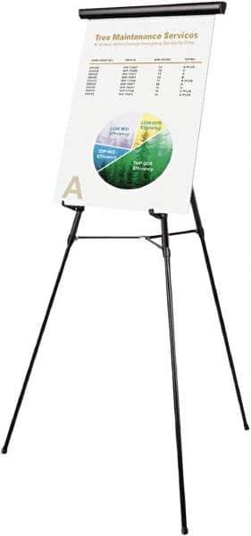 UNIVERSAL - Lightweight Tripod Easel - 34 to 64" High - Industrial Tool & Supply