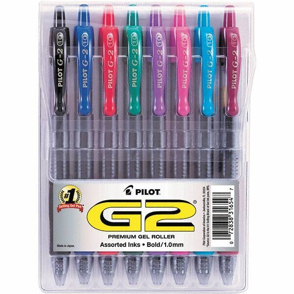 Pilot - Conical Roller Ball Pen - Assorted Colors - Industrial Tool & Supply