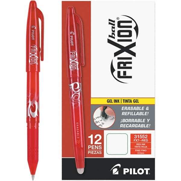 Pilot - Conical Gel Roller Ball Pen - Red - Industrial Tool & Supply