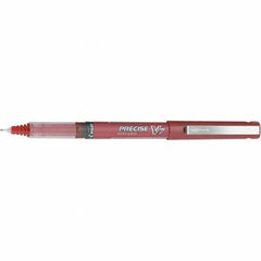 Pilot - Precision Point Roller Ball Pen - Red - Industrial Tool & Supply