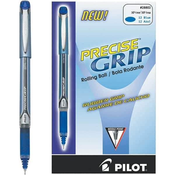 Pilot - Precision Point Roller Ball Pen - Blue - Industrial Tool & Supply