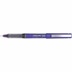 Pilot - Precision Point Roller Ball Pen - Purple - Industrial Tool & Supply
