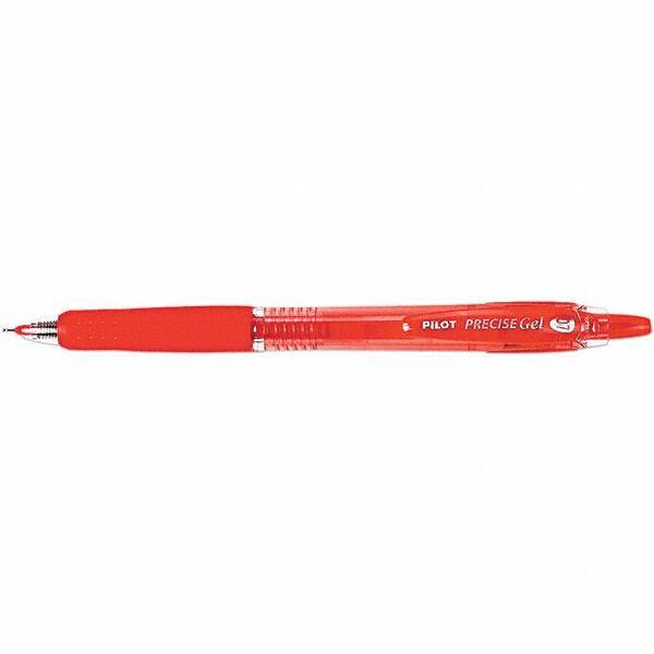 Pilot - Precision Point Roller Ball Pen - Red - Industrial Tool & Supply
