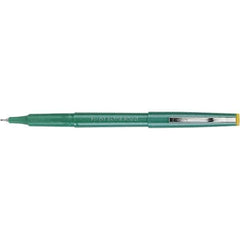 Pilot - Needle Porous Point Pen - Green - Industrial Tool & Supply