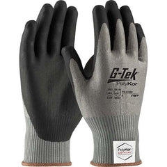 PIP - Size L, ANSI Cut Lvl A4, Puncture Lvl 3, Abrasion Lvl 4, Nitrile Coated PolyKor Xrystal Cut Resistant Gloves - Industrial Tool & Supply