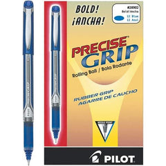 Pilot - Precision Point Roller Ball Pen - Blue - Industrial Tool & Supply