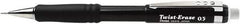 Pentel - 0.5mm Lead Mechanical Pencil - Black - Industrial Tool & Supply