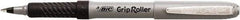 Bic - Conical Roller Ball Pen - Black - Industrial Tool & Supply