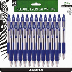 Zebra - Conical Ball Point Pen - Blue - Industrial Tool & Supply