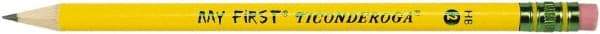 TICONDEROGA - #2HB Pencil - Black - Industrial Tool & Supply