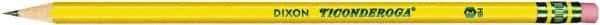 TICONDEROGA - #2HB Pencil - Black - Industrial Tool & Supply