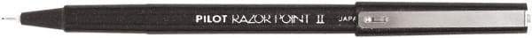 Pilot - Precision Point Marker Pen - Black - Industrial Tool & Supply