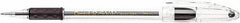 Pentel - Conical Ball Point Pen - Black - Industrial Tool & Supply