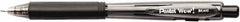 Pentel - Conical Ball Point Pen - Black - Industrial Tool & Supply