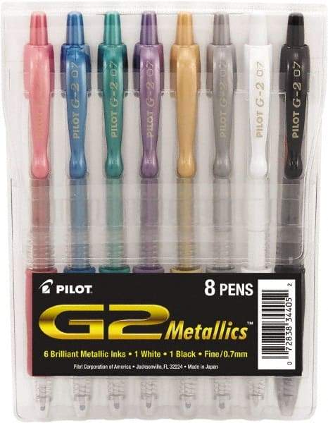 Pilot - Conical Roller Ball Pen - Assorted Colors - Industrial Tool & Supply