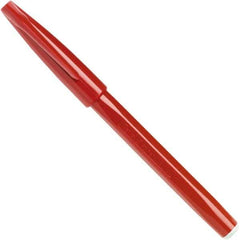 Pentel - Bullet Marker Pen - Red - Industrial Tool & Supply