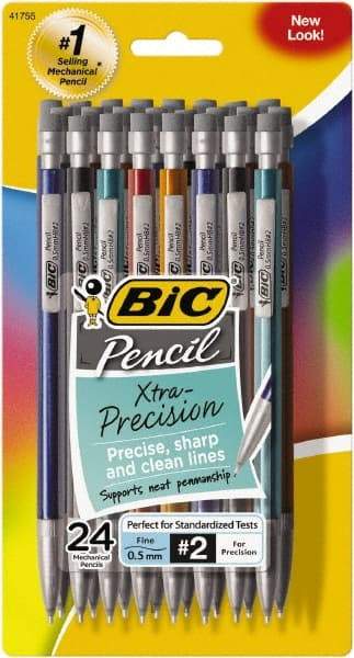 Bic - 0.5mm Lead Mechanical Pencil - Black - Industrial Tool & Supply