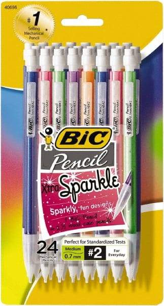 Bic - 0.7mm Lead Mechanical Pencil - Black - Industrial Tool & Supply