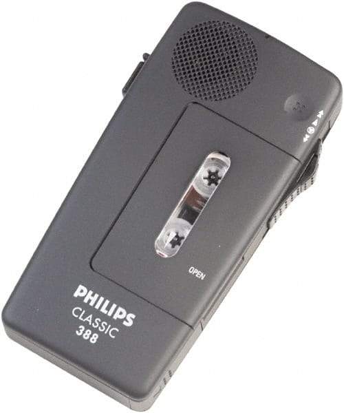 Philips - Gray Cassette - Use with Dictation Recorder - Industrial Tool & Supply