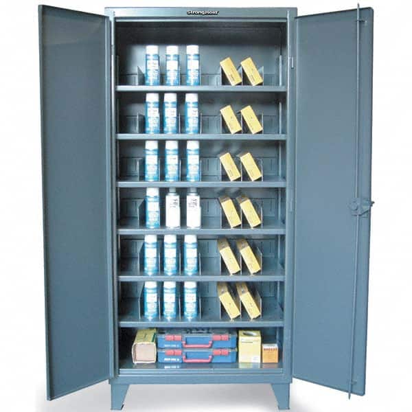 Strong Hold - Storage Cabinets Type: Bin Width (Inch): 60 - Industrial Tool & Supply