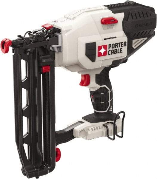 Porter-Cable - Cordless Finish Nailer - 16 Gauge Nail Diam, 2-1/2" Long Nail, Lithium-Ion Batteries Not Included - Industrial Tool & Supply