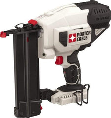 Porter-Cable - Cordless Brad Nailer - 18 Gauge Nail Diam, 2" Long Nail, Lithium-Ion Batteries Not Included - Industrial Tool & Supply