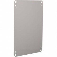 Wiegmann - Electrical Enclosure Panels Panel Type: Back Panel Material: Steel - Industrial Tool & Supply