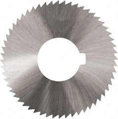 Made in USA - Slitting & Slotting Saws   Material: High Speed Steel    Blade Diameter (Inch): 4 - Industrial Tool & Supply