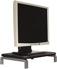 Kensington - Black & Gray Monitor Stand - Use with Laptop, Monitor - Industrial Tool & Supply