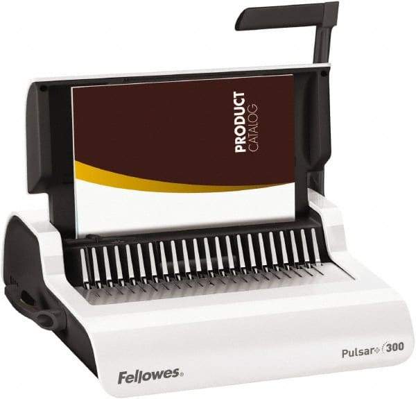 FELLOWES - Binding Machines Type: Manual Sheet Capacity: 300 - Industrial Tool & Supply