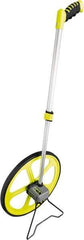 Komelon - 10,000' Counter Limit, 10,000' OAL, High-Visibility Yellow & Black Measuring Wheel - 0.01" Accuracy per 100", Measures in Ft/In - Industrial Tool & Supply