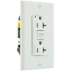 Leviton - GFCI Receptacles Grade: Commercial Color: Light Almond - Industrial Tool & Supply