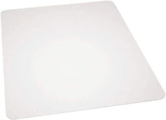 Ability One - 60" Long x 60" Wide, Chair Mat - Rectangular, Beveled Edge Style - Industrial Tool & Supply