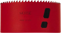 M.K. MORSE - 4-1/2" Diam, 1-15/16" Cutting Depth, Hole Saw - Bi-Metal Saw, Toothed Edge - Industrial Tool & Supply