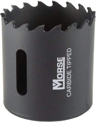 M.K. MORSE - 1-3/4" Diam, 1-15/16" Cutting Depth, Hole Saw - Carbide-Tipped Saw, Toothed Edge - Industrial Tool & Supply