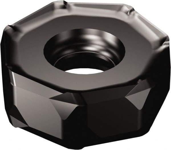 Sandvik Coromant - 745R2109 M30 Grade 3040 Carbide Milling Insert - TiCN/Al2O3 Finish, 9mm Thick, 21mm Inscribed Circle, 1mm Corner Radius - Industrial Tool & Supply